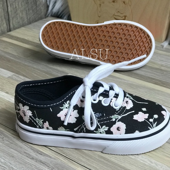 NWT VANS Authentic Vintage Floral Kid’s - Picture 5 of 7